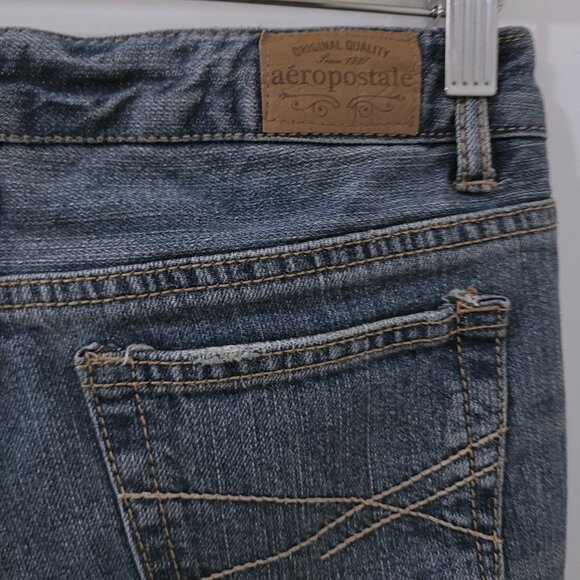 Aeropostale Super Low Waisted Bootcut Jeans - Picture 6 of 8